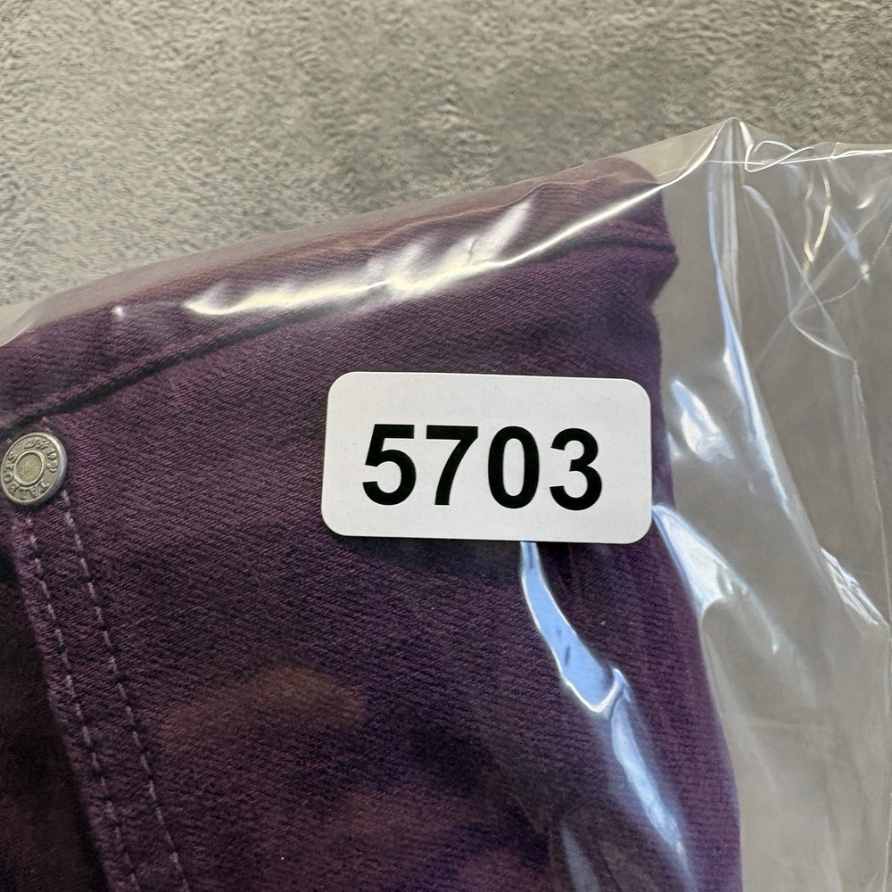 Talbots Jeans Womens 8 Purple Jeggings Mid Rise Simply Flattering Denim - Picture 12 of 12
